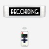 Recording Studio LED Light Sign, Illuminated Warning Sign, Different Lighting
