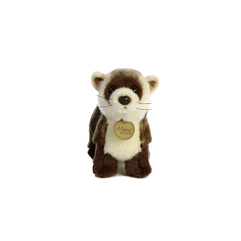 Aurora® Realistic Miyoni® Black Footed Ferret Stuffed Animal - Lifelike