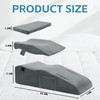 ROYALAY Adjustable Leg Elevation Pillows for After Surgery, Leg Wedge