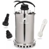 FLUENTPOWER 3/4HP 3300GPH Stainless Steel Submersible Sump Pump Manual Control