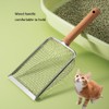 MITUMOMO Cat Litter Scoop, 5MM Pore Size Metal Cat Shovel,