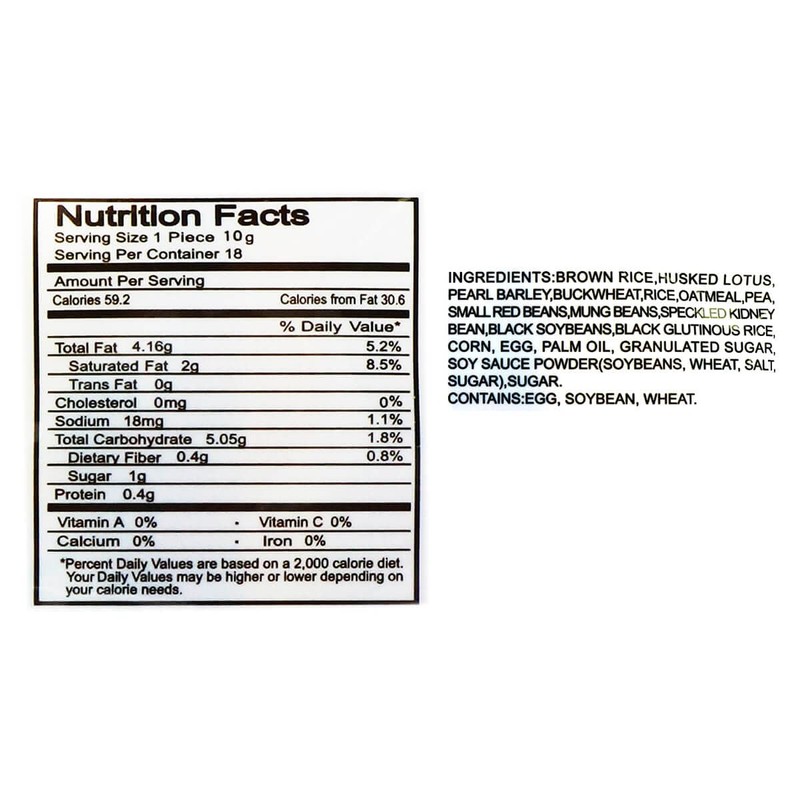 Ovo-Vegetarian 12 Grain Crispi Non-Fried Rolls (18 rolls) 1 Pack