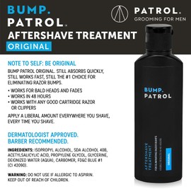 Bump Patrol Bump Patrol Original Formula After Shave Bump Treatment Serum - Razor Bumps, Ingrown Hair Solution for Men and Women - 2 Ounces 2 Pack