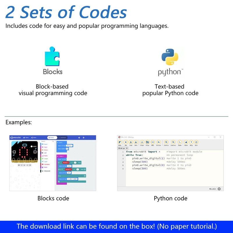 Ultimate Starter Kit for Freenove BBC micro:bit (including V2), 316