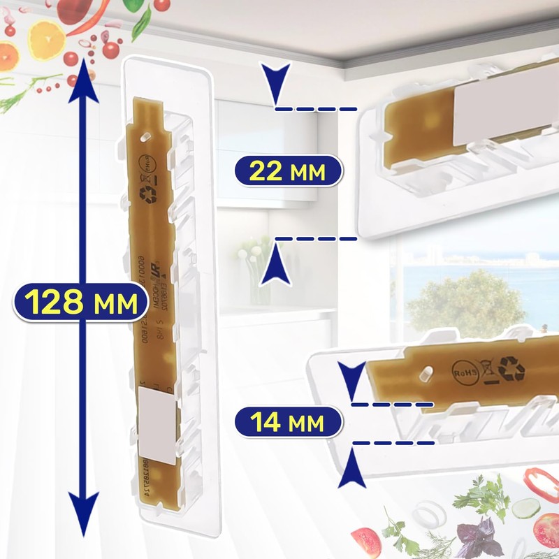 Board LED Lighting for Fridge with Original Code 00637633 637633