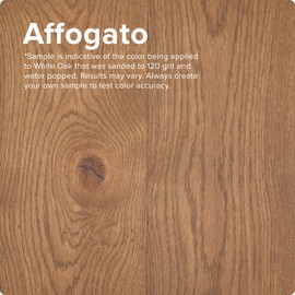 Rubio Monocoat Wood Stain & Finish 65 ft² - Affogato | Oil Plus 2C | Quick-Dry, Eco-Friendly Linseed Wood Oil for Indoor Use, Includes Accelerator (Part B) | Protector | 130 ml