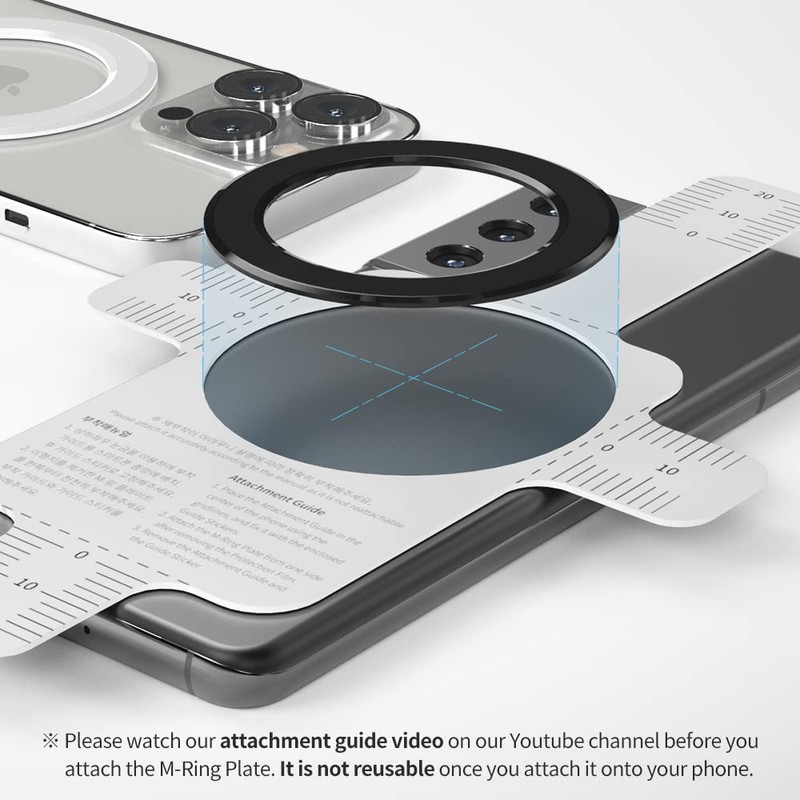 Sinjimoru Magsafe Magnetic Ring, MagSafe with Strong Magnets, Magnetic Ring