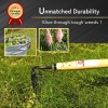 nascom Premium Japanese Weeding Sickle Hand Hoe for Gardening -