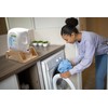 MobileVision Bamboo Laundry Detergent Holder with Drip Tray & Cup