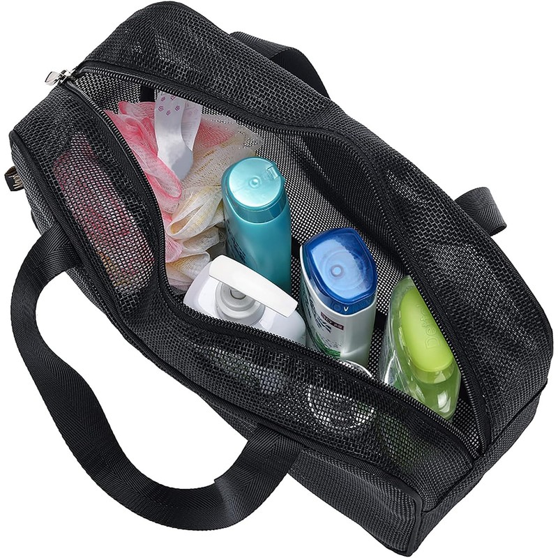 Mesh Shower Caddy Toiletry Tote Gym Bag, 1Pc Shower Caddy