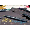 Eberhard Faber 558406 Metallic Marker, 6 Felt Tip Pens Thick