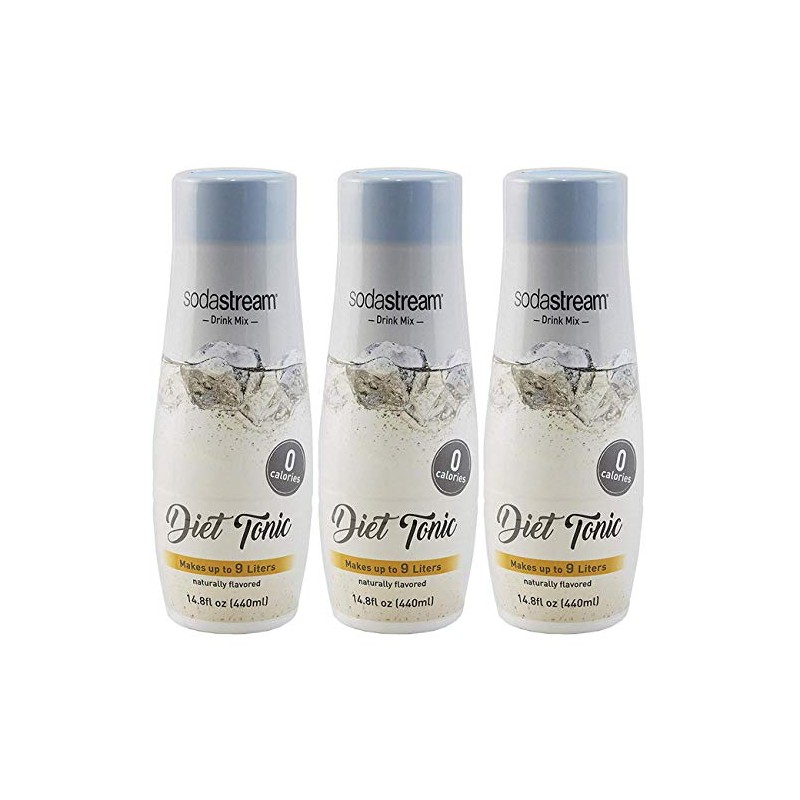 SodaStream Diet Tonic, 440ml 3 Pack, 14.8 Fl Oz