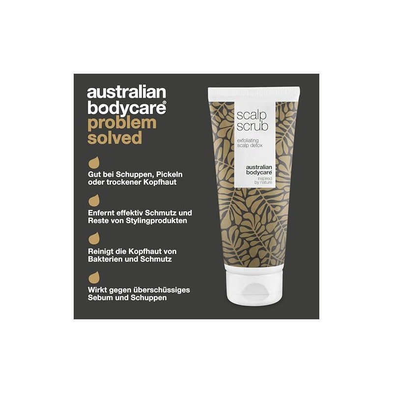 Scalp Scrub Against Pimples and Itching - Effective for Scalp