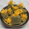 Ellasown Set of 11 Lavender Sachets made with Yellow Organza