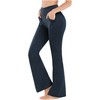 Promover Bootleg Yoga Pants Womens Flare Leggings High Waisted Bootcut