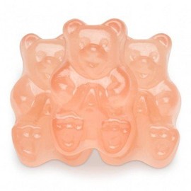 FirstChoiceCandy Gummy Bears (Pink Grapefruit, 2 LB)