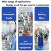 CESFONJER Pneumatic Hose, Polyurethane Air Compressor Hose with Blue Pipe