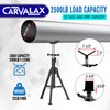 CARVALAX V-Head Pipe Jack Stands, 28"-52" Adjustable Pipe Stand Fits
