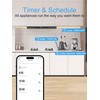 EIGHTREE Mini Smart Plug 𝟓𝐆𝐇𝐳 𝐖𝐢-𝐅𝐢 𝐂𝐨𝐦𝐩𝐚𝐭𝐢𝐛𝐥𝐞 𝟏𝟓𝐀, 𝗘𝗻𝗲𝗿𝗴𝘆 𝗠𝗼𝗻𝗶𝘁𝗼𝗿𝗶𝗻𝗴,