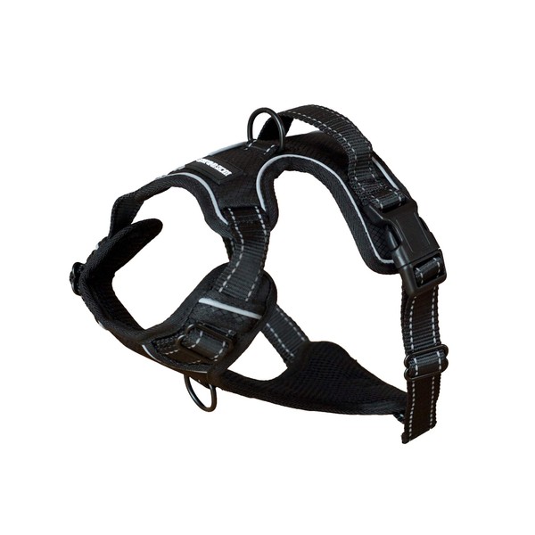 Luchs und Hase Dog Harness (S, Black)