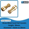 Brass Blind Cord Pull Handel 38 mm (1.1/2 inch), Heavy