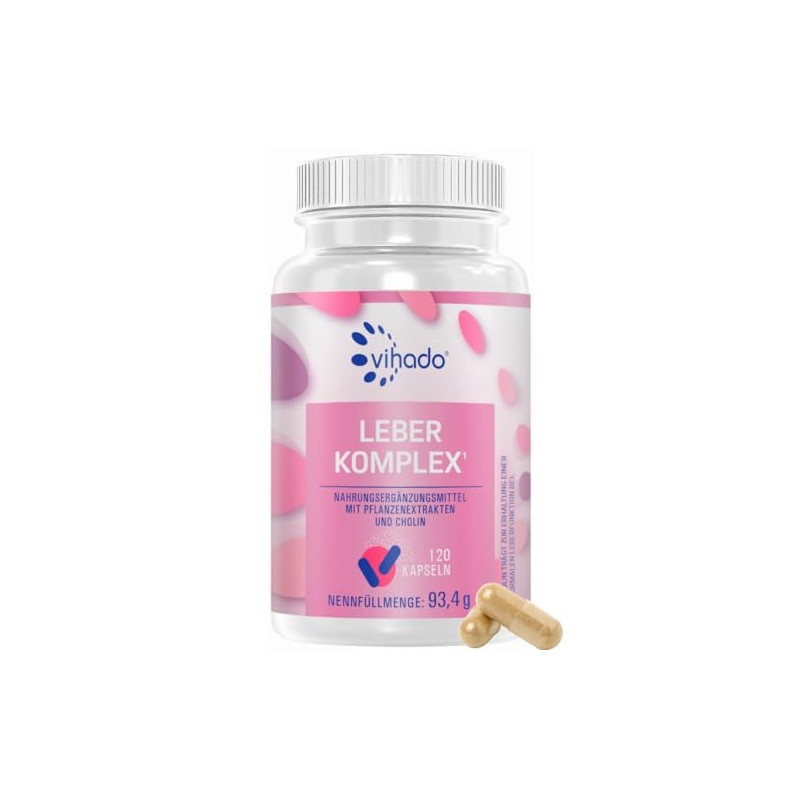 Vihado Liver Complex Plus Milk Thistle Capsules High Dose -