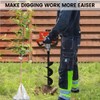 YIPONYT 52CC 2-Stroke 2.3hp Gas Powered Earth Auger Post Fence