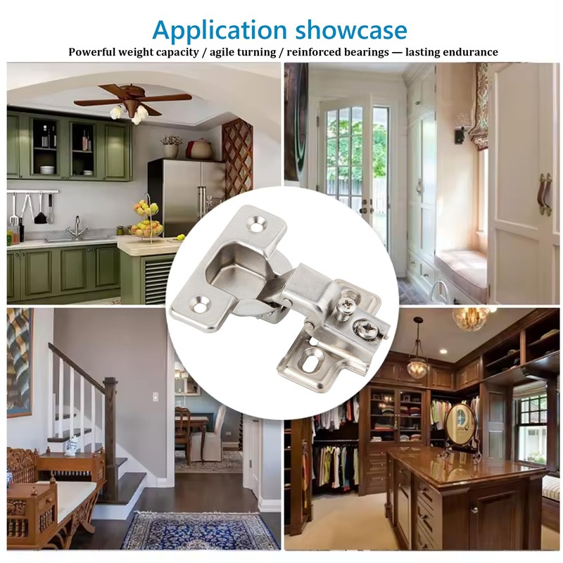 Silverline Face Frame Concealed Euro 105Deg Self Closing Compact Cabinet