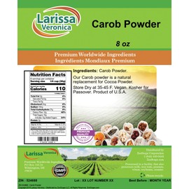 Carob Powder (8 oz, ZIN: 524688)