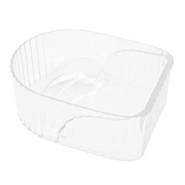 Recipiente acrílico para remojar las manos, lavabo, bañera para uñas, recipiente para remojar las uñas, recipiente para esmalte de uñas, adecuado para decoración de uñas y tratamientos de uñas.