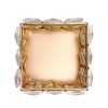 European Style Crystal Storage Box Crystal Jewelry Trinket Box Square