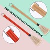 2 Pack 18 inch Grill Basting Mop with Wooden Long