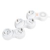 Power Strip Deformation 5 Concave Jack 10A with Power Indicator