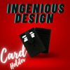 OVERDOSE Slim Fine PDM Leather Credit Card Business Card Holder