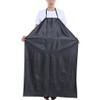 BESTCYC Men's Black Heavy Duty Waterproof Stain Resistant PVC Extra