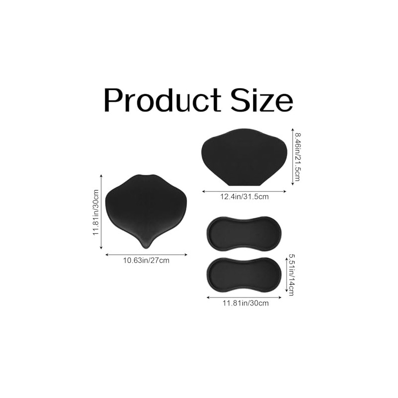 Lyreh 4pcs Abdominal 360 Side Compression Boards Set, Lipo Foam