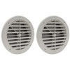 RecPro RV AC 5" Side Vent | Optional Charcoal Filter