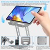 Eynshoo Soporte para Tablet Multiangulo Giratorio 360, Plata