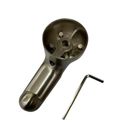 JTFH002 H79 Nickel Brushed Shower Handle Replacement Compatible with Delta 1300/1400 Series Single Metal Lever Handle, Faucet Handle Suitable for Delta Tub