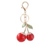 Cherry Keychain for Women, Cute Cherry Fruit Key Chain, Sparkling