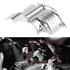 Unbranded Motor Chrome Starter Mount Engine Cover For Harley Electra Glide Road King FLHR