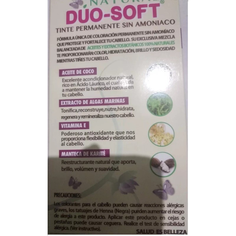 Duo Soft Pack 2 Tintes Naturales Menos Dañinos Tono Castaño