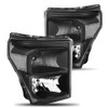 Headlight Assembly Compatible with Ford F250 F350 F450 F550 Super