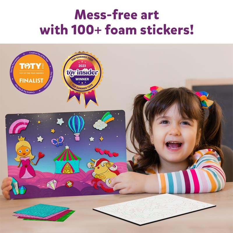 Skillmatics Foil Fun - Art & Craft Activity, Mess Free