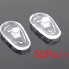 Unbranded Soft Crystial Silicone Eyeglass Oval Sunglass Glasses Nose Pad