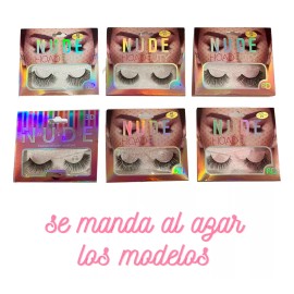 variable Kit 6 Pestañas Postizas Pegamento Pinzas Tijeras Cepillo