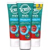 Tom's Of Maine Fluoride Free Children's Toothpaste, Silly Strawberry, 3-