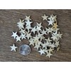 50 Small .75 inch Size Wood Stars 3/4 inch