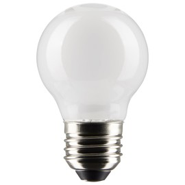 Satco 5.5-Watt LED E26 Light Bulbs, 4000K, 15000 Hour Rating, Dimmable, 6 Pack