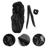 FRCOLOR 3Pcs Long Silk Sleep Cap Sleeping Head Cover Night